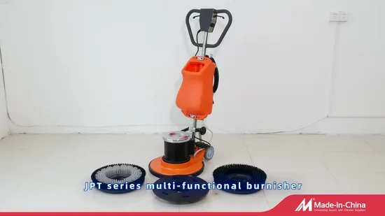 Multifunctional 17inch 1.5HP Floor Cleaning Machine Single Disc Floor Polisher Machine